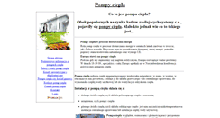 Desktop Screenshot of pompy-ciepla.ekologika.com.pl