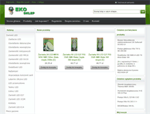 Tablet Screenshot of ekosklep.ekologika.com.pl