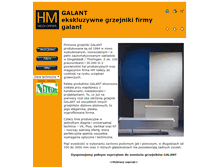 Tablet Screenshot of galant.ekologika.com.pl